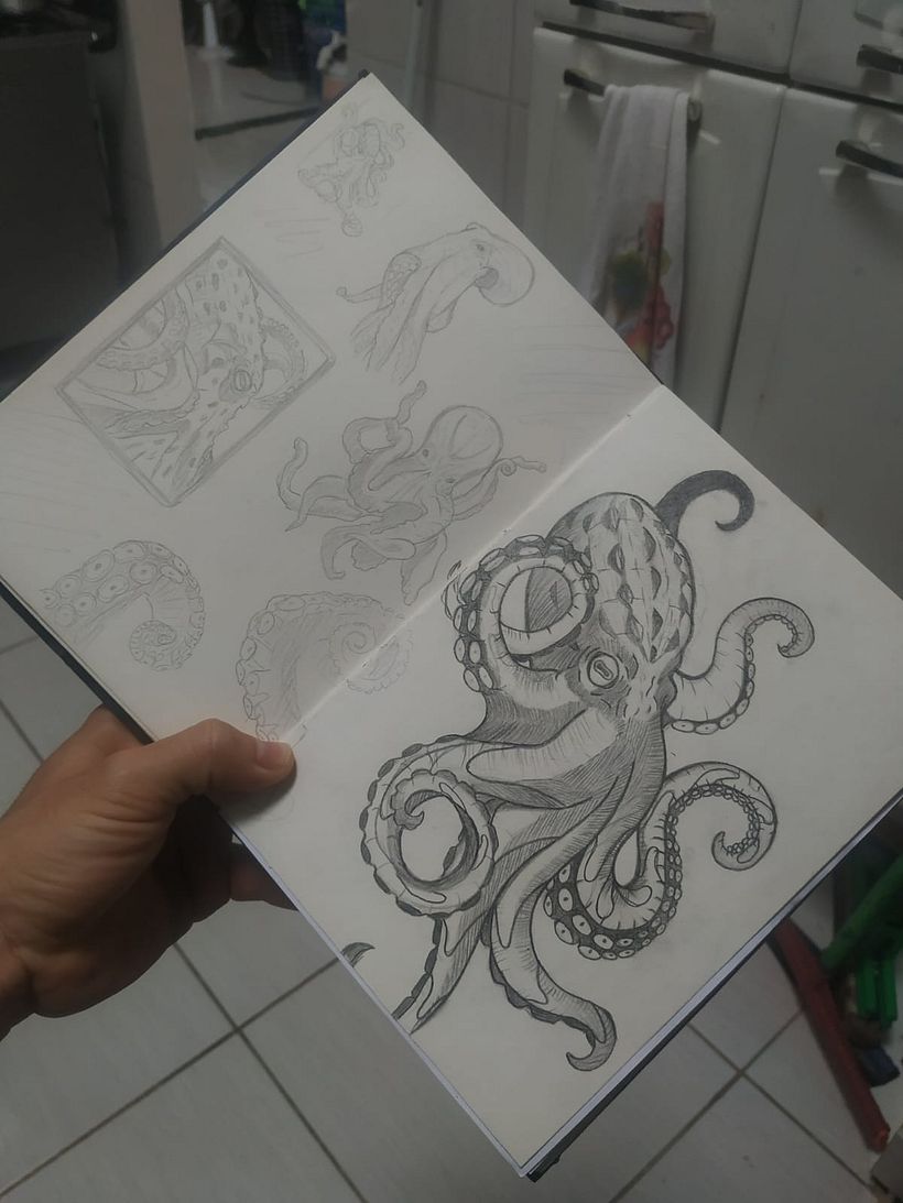 Meu projeto do curso: Técnicas de tatuagem Blackwork com fineline  7