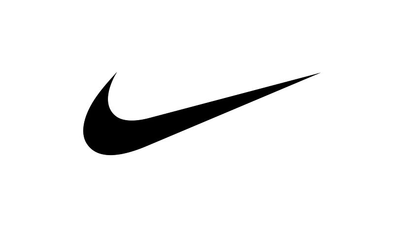 Nike Swoosh, designed by Carolyn Davidson. Image credit: courtesy Nike.