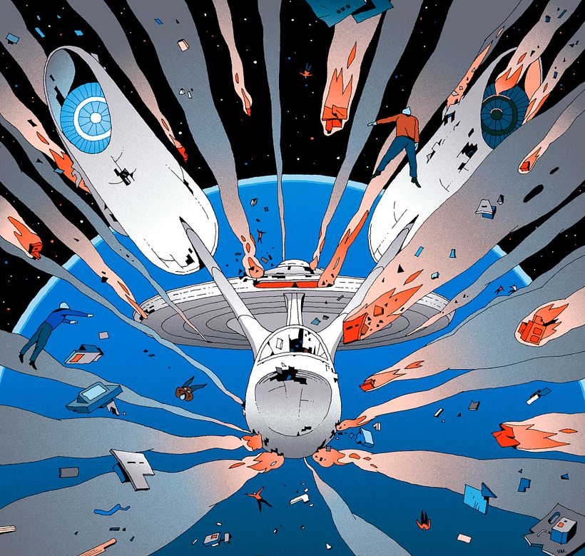 Star Trek movie review illustration (final)