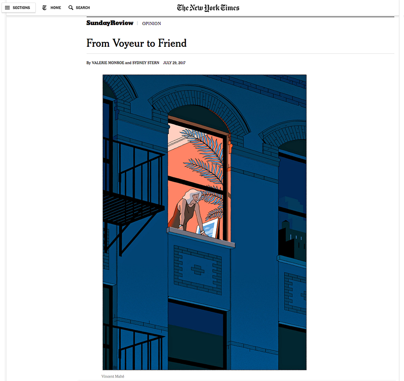 NY Times page