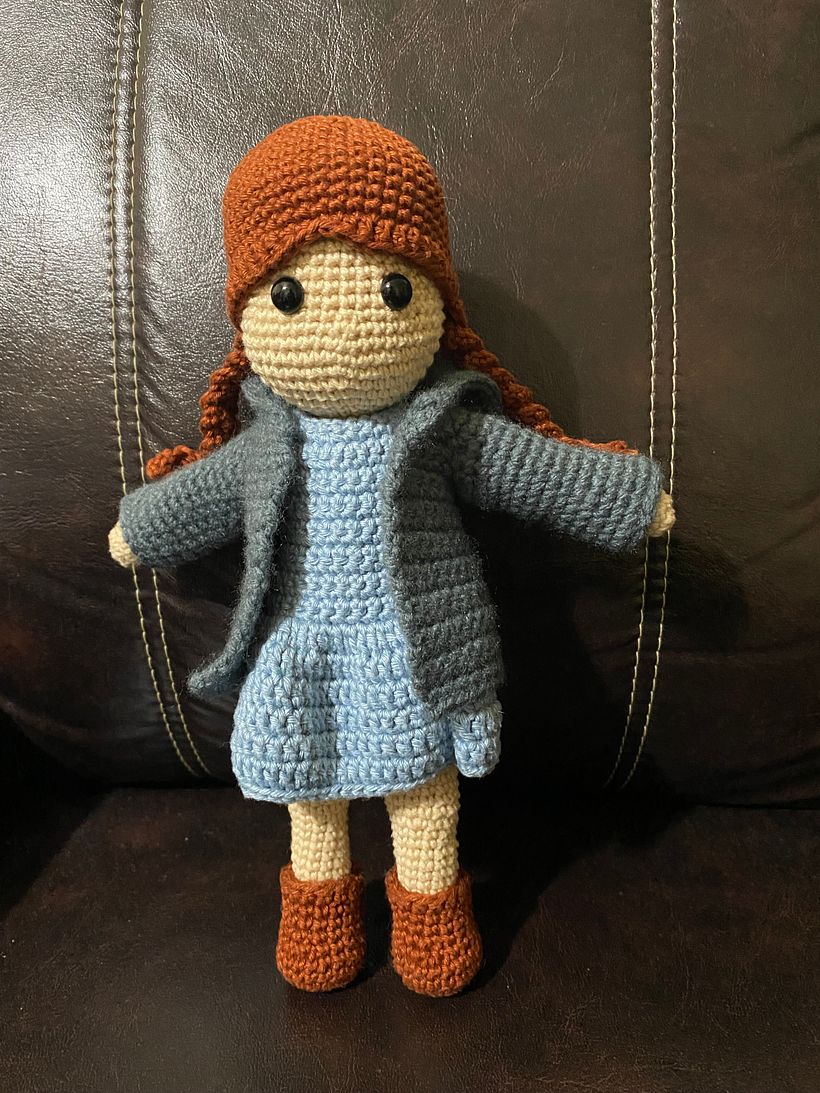 Mi proyecto del curso: Amigurumi: diseño de ropa, pelo y complementos 10