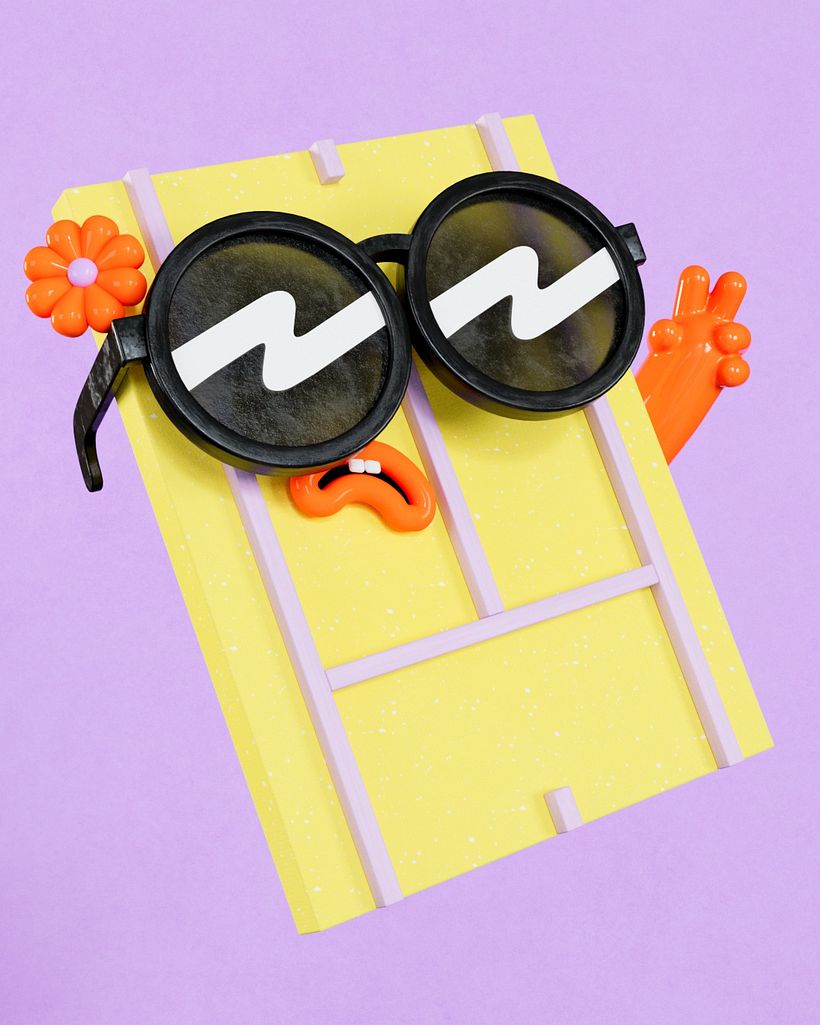 Character exploration inspired by tennis