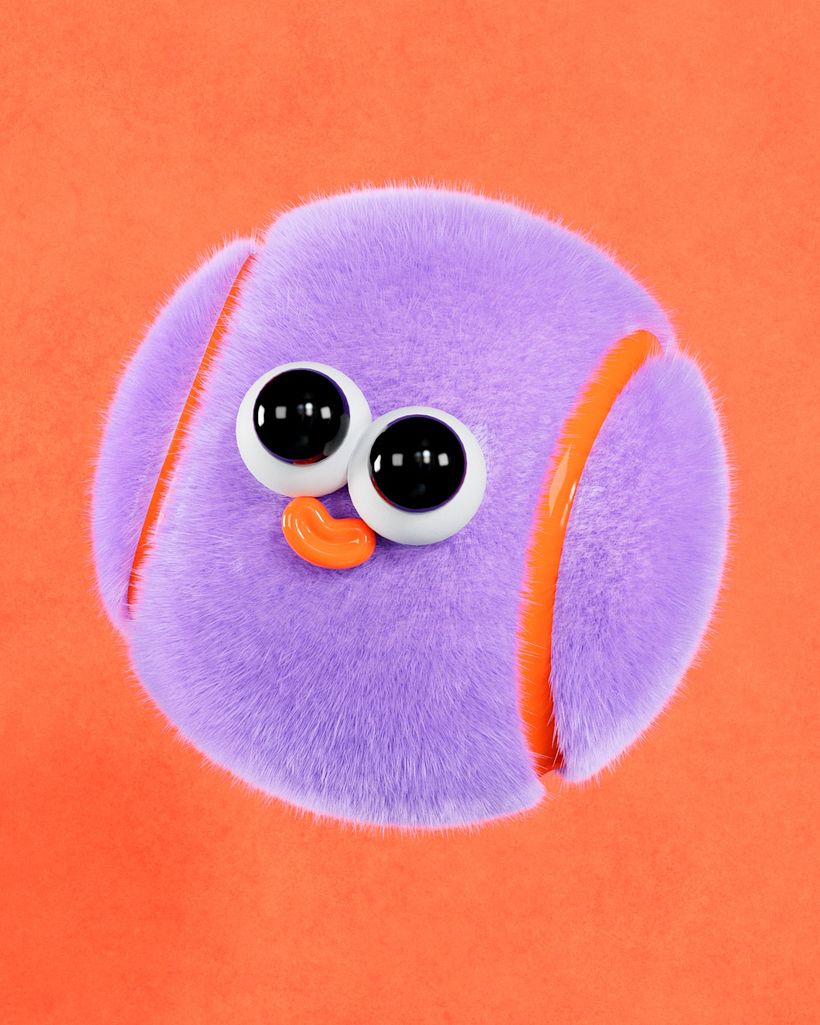 Character exploration inspired by tennis