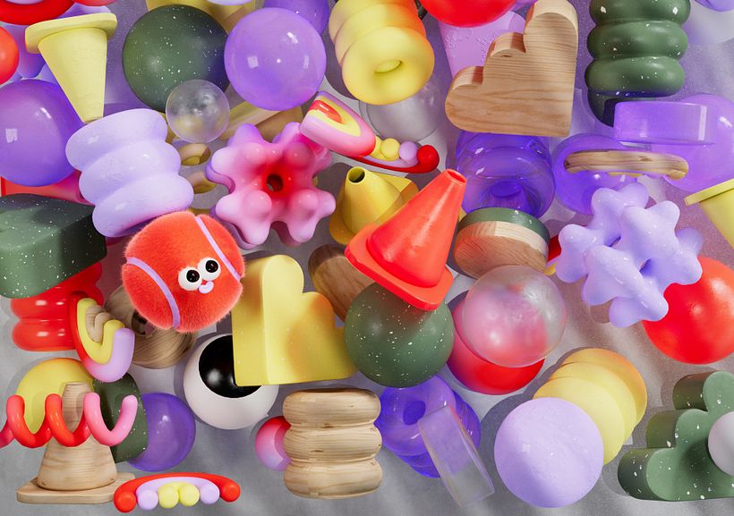 Styleframe of the ON x Roger animation