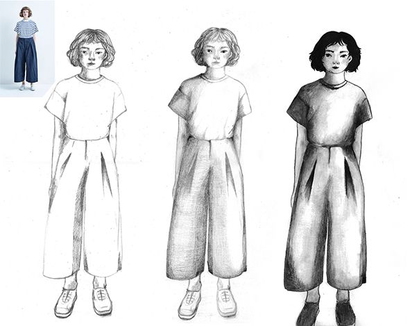 My project for course: Character Drawing from Scratch: Capture Faces and Figures 8