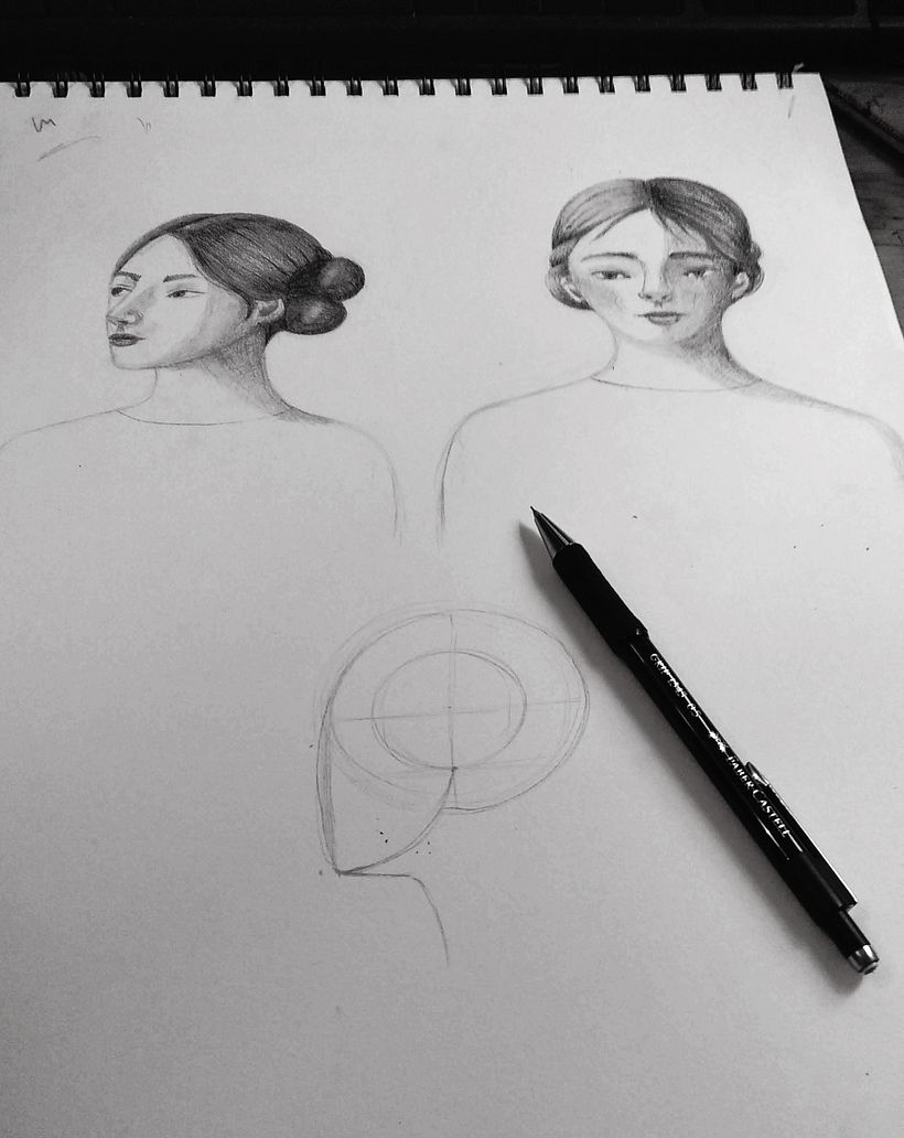 My project for course: Character Drawing from Scratch: Capture Faces and Figures 8