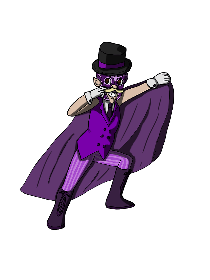 Dr Thaddeus the Dastardly: Dastardly in name and the ring, this gnome is revels in being a classic silent movie villain.