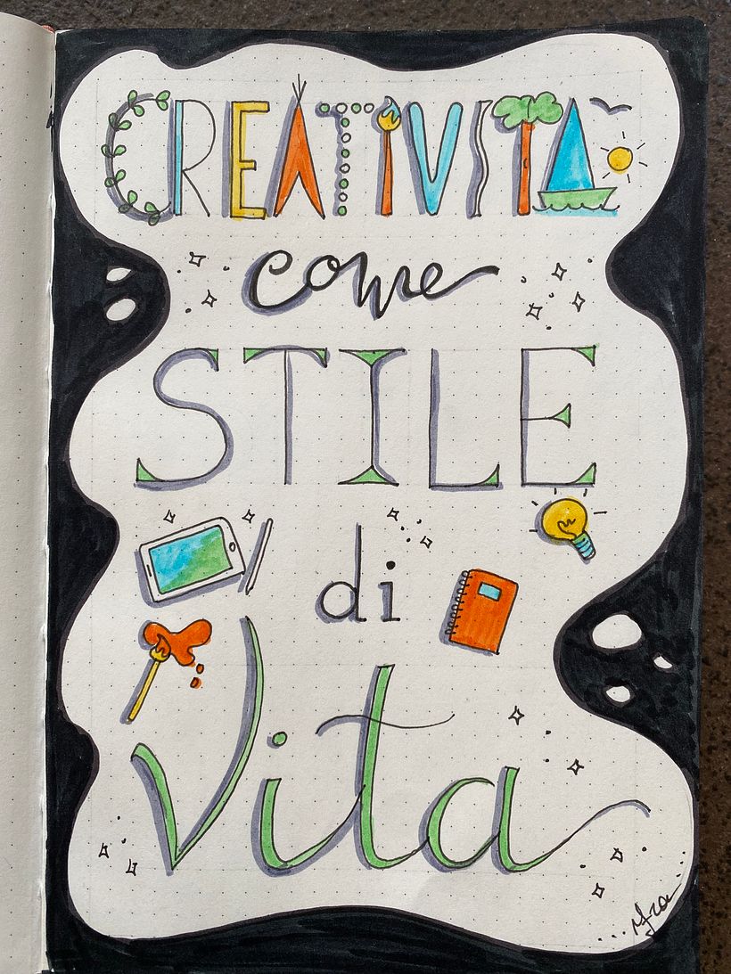 My project for course: Creative Lettering: Draw Words with Style 2