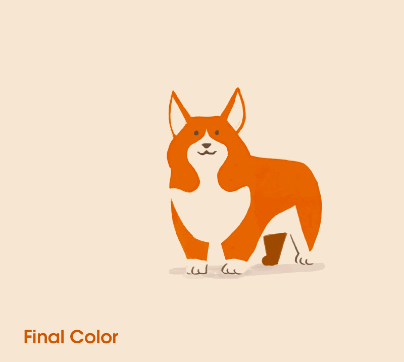 Jumping Corgi 1