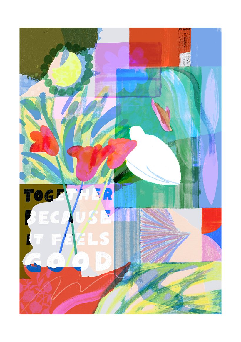 Together Because It Feels Good - Print 1