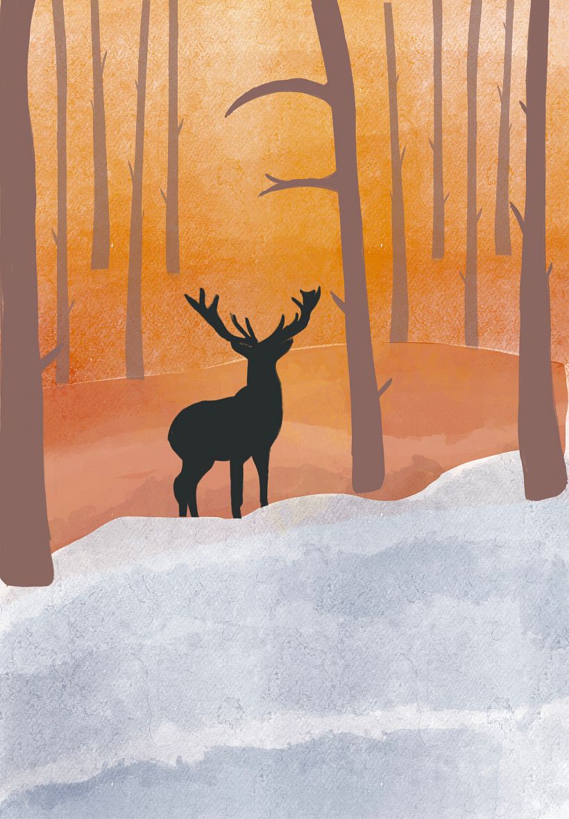 My project for course: Digital Illustration: Create a Colorful Nature Scene 4