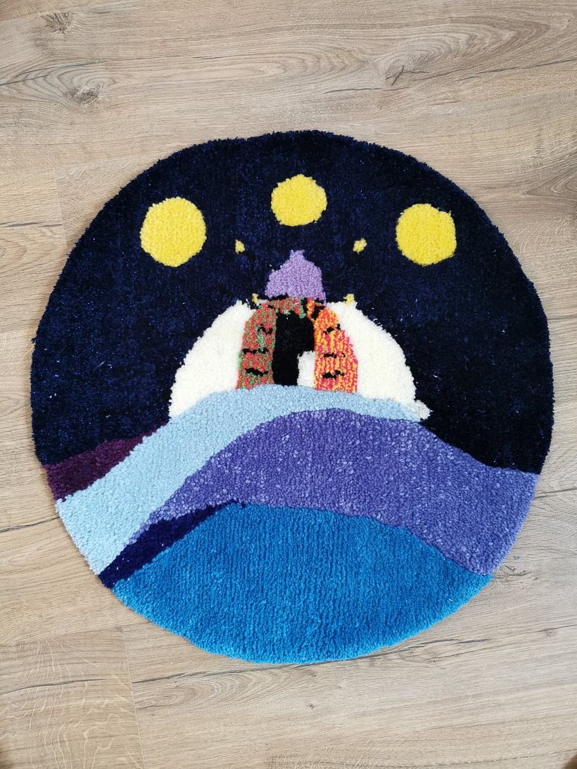 Mon projet du cours : Technique du tufting pour la création de tapis 1