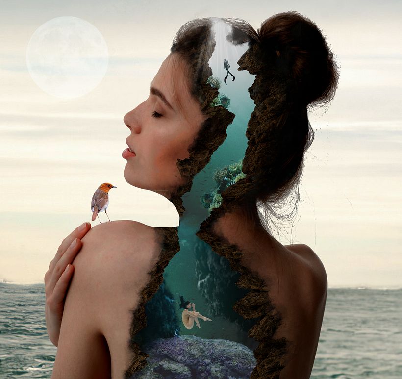 Mi proyecto del curso: Fotomontaje mágico en Photoshop: crea metáforas visuales 1