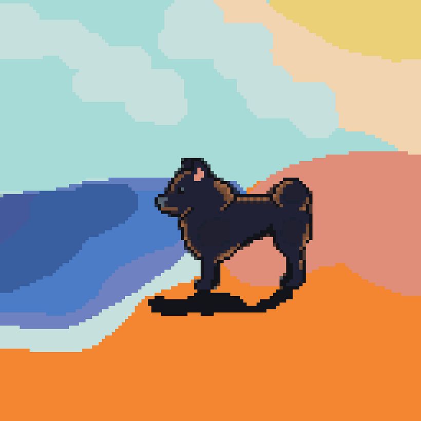 My project for course: Introduction to Character Design in Pixel Art 1