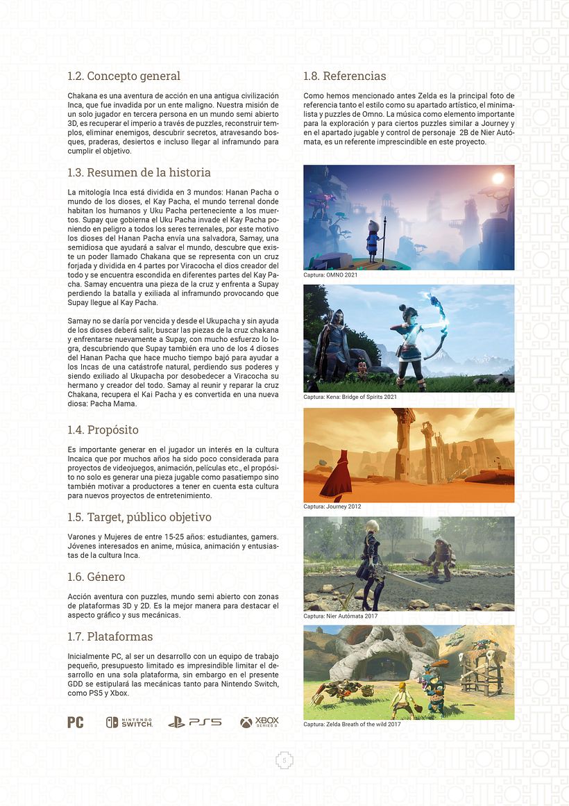 Game Design Document: Chakana - Videojuegos