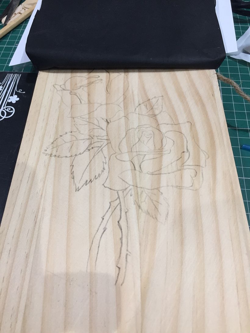 My project for course: Pyrography 101: Woodburning Illustration Techniques 2