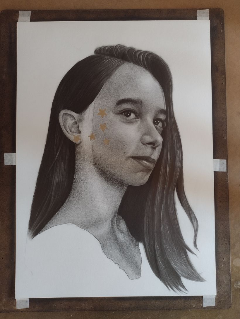 My project for course: Contemporary Portraits with Graphite 1