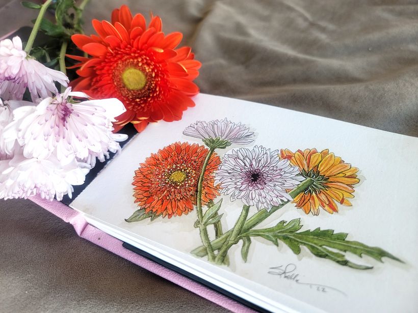"Draw me a Flower!"