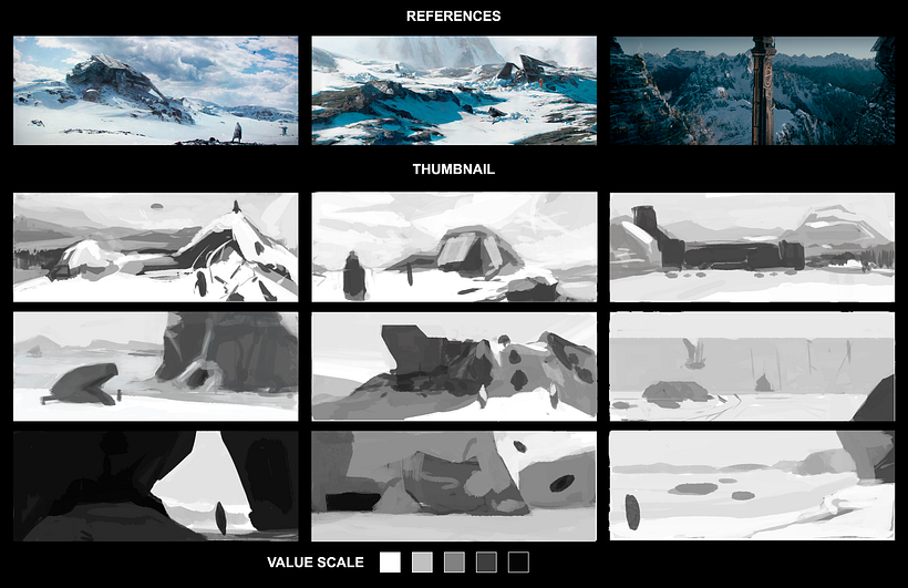 Star Wars - Matte painting cinematográfico 4