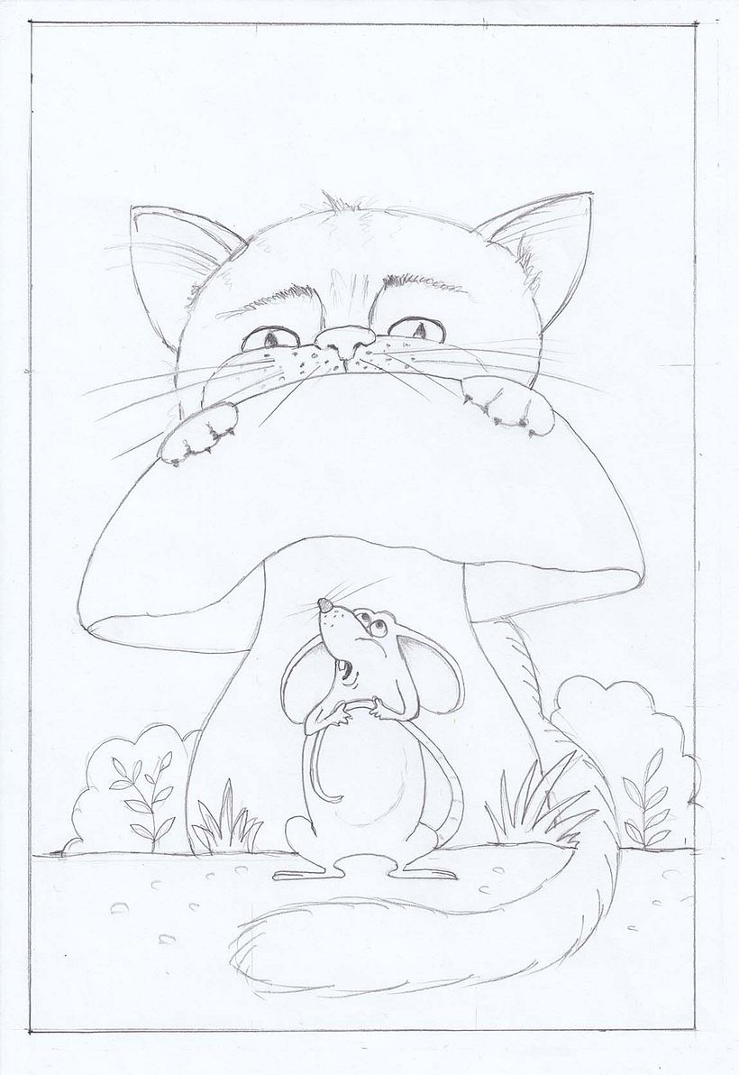 My project for course: Animal Characters in Watercolor for Children’s Books 3