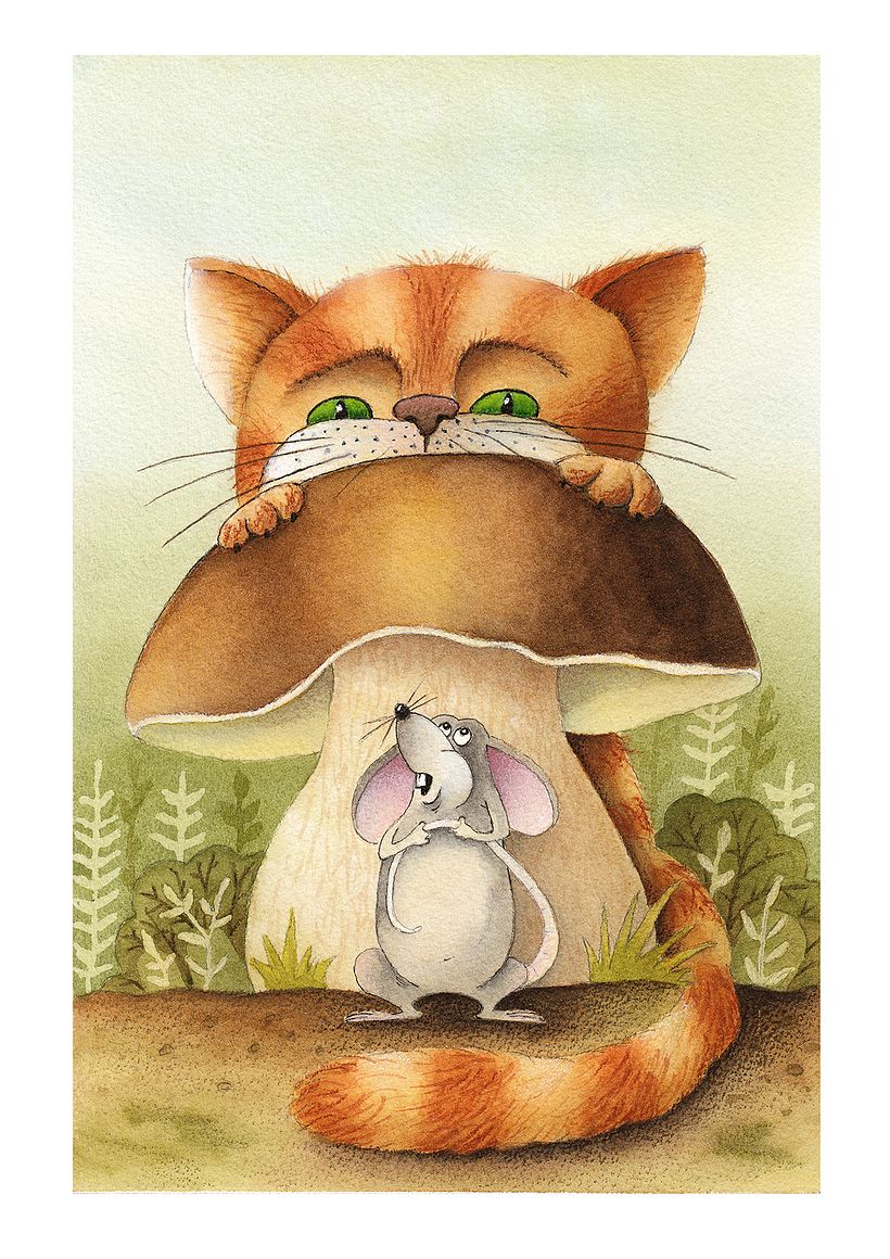 My project for course: Animal Characters in Watercolor for Children’s Books 8
