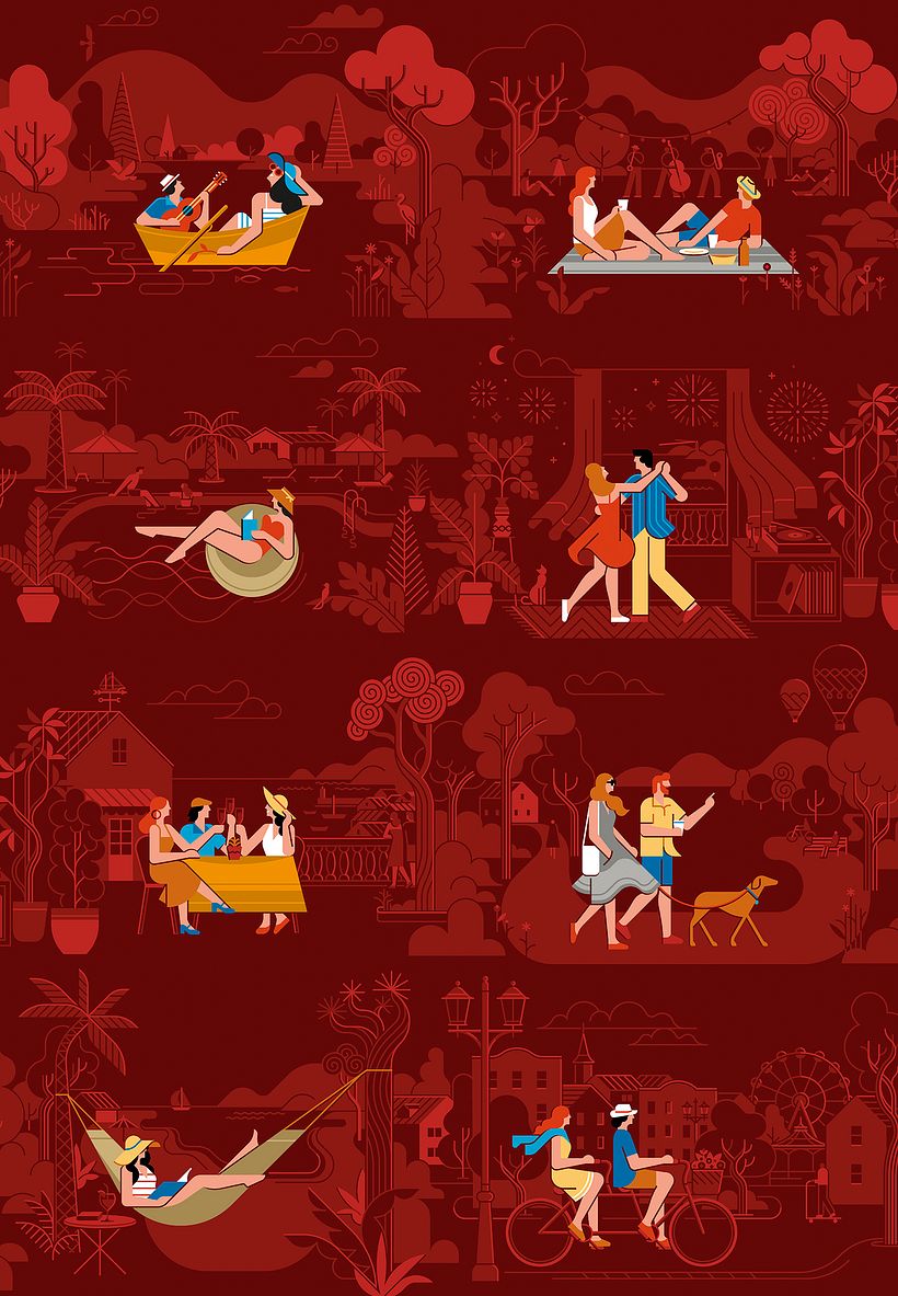 Moods - Ilustración de packaging 3