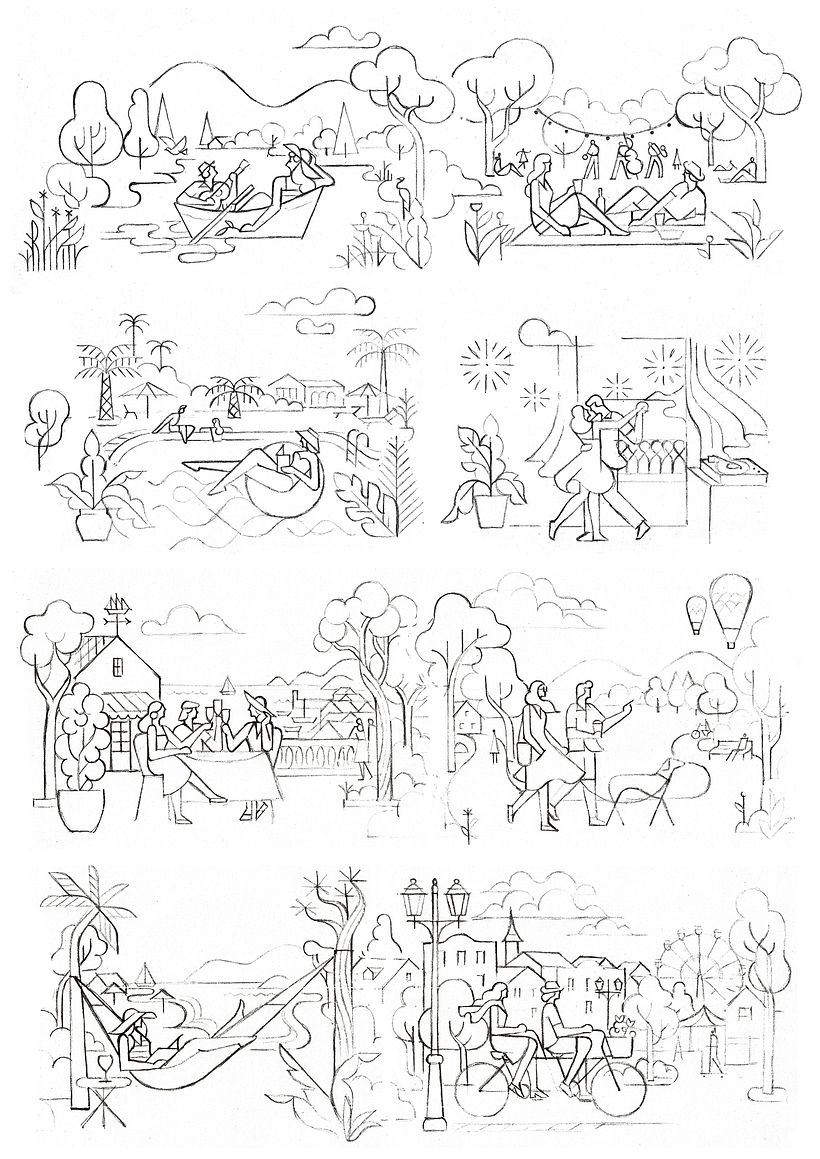 Moods - Ilustración de packaging 4