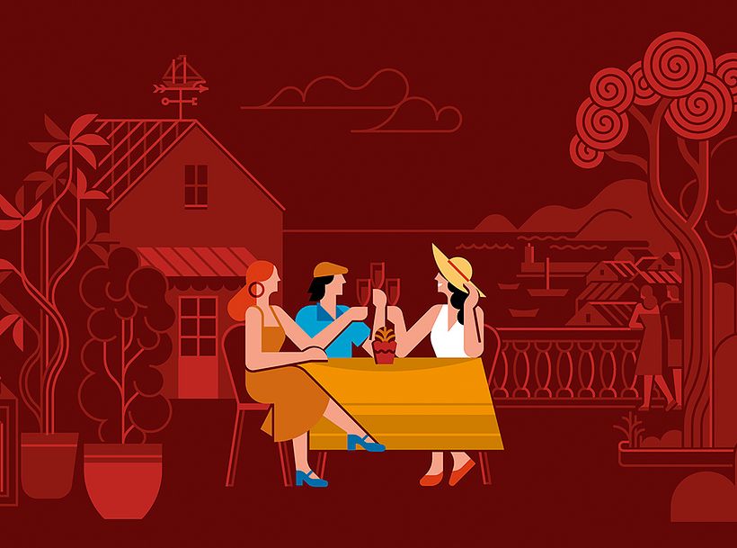 Moods - Ilustración de packaging 11