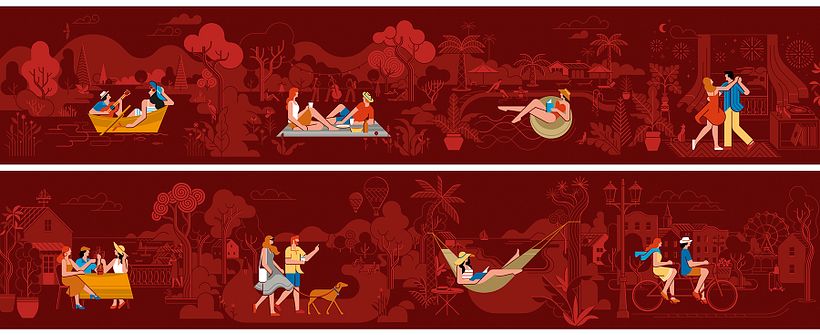 Moods - Ilustración de packaging 16