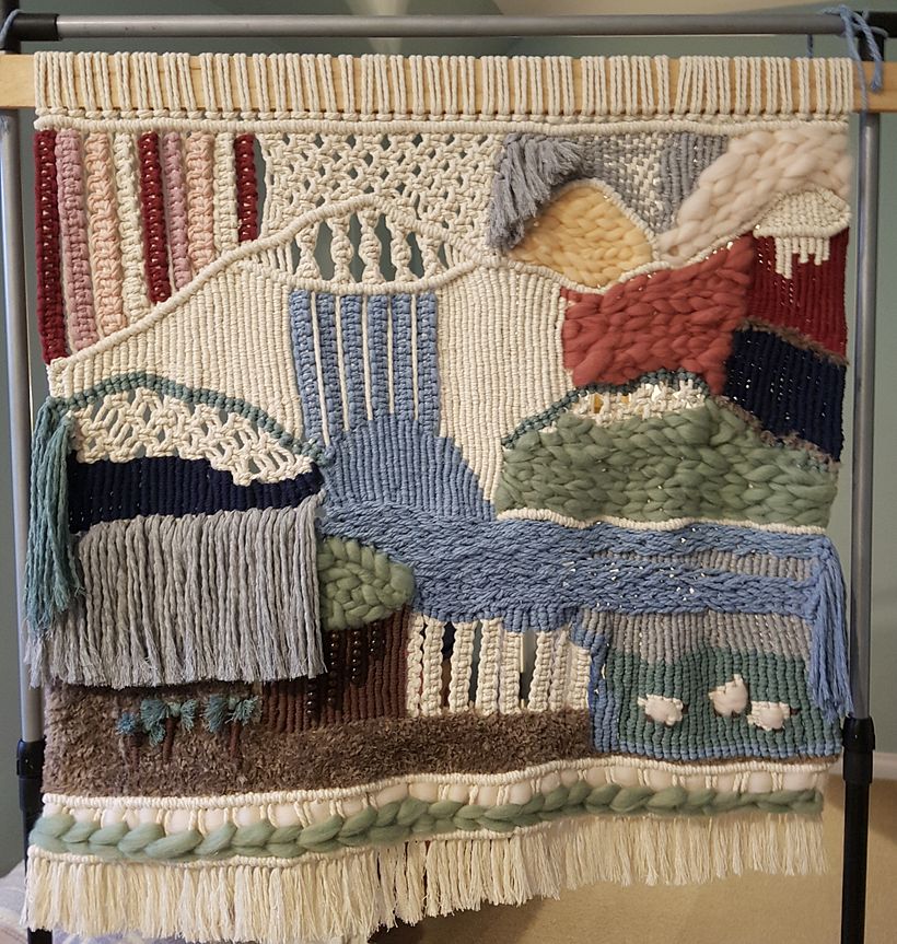 My project for course: 3D Macramé for Botanical Wall Hanging 6