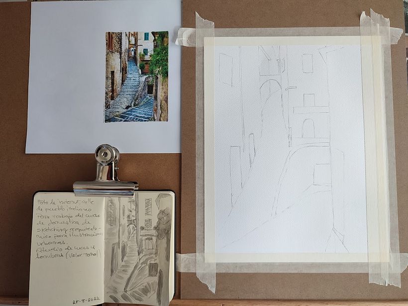 Mi proyecto del curso: Sketching arquitectónico para ilustraciones urbanas 5