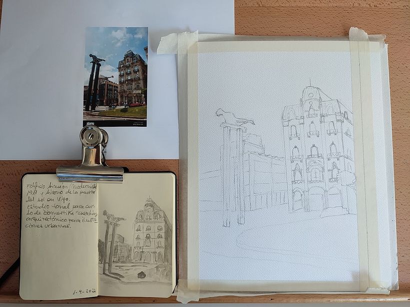 Mi proyecto del curso: Sketching arquitectónico para ilustraciones urbanas 7