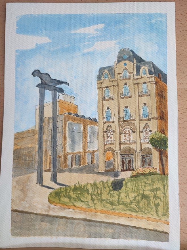 Mi proyecto del curso: Sketching arquitectónico para ilustraciones urbanas 9