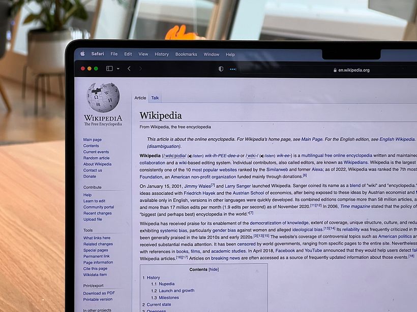 El sitio web presenta ciertos fallos en la redacción de sus artículos. Foto: Unsplash/Oberon Copeland