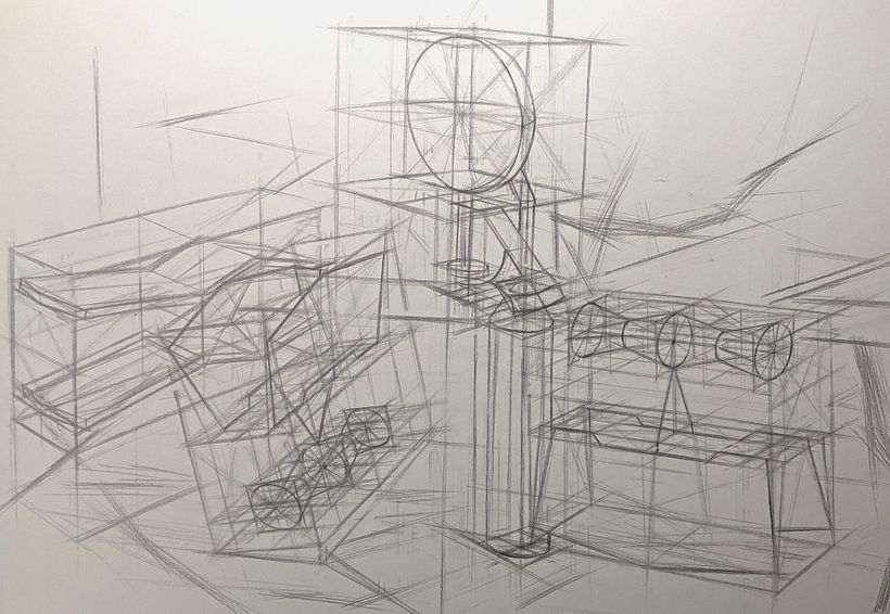 Architectonic Forms: structural drawing online workshop cover image