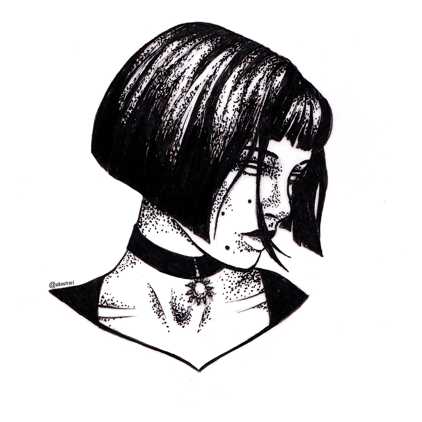 Il mio progetto del corso: Design di tatuaggi Blackwork - Geleneksel illüstrasyon