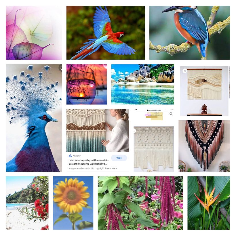 My project for course: 3D Macramé for Botanical Wall Hanging 2