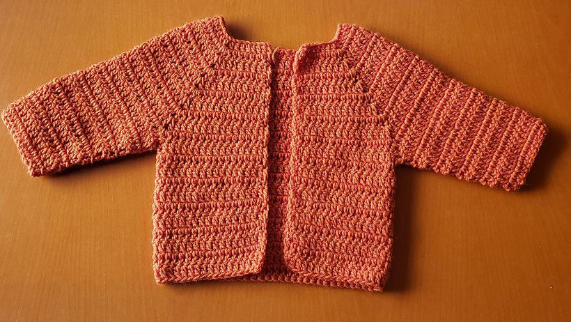 Mi proyecto del curso:  Top-down: prendas a crochet de una sola pieza 3