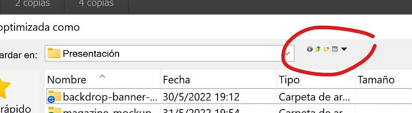 tamaño iconos aplicaciones 1