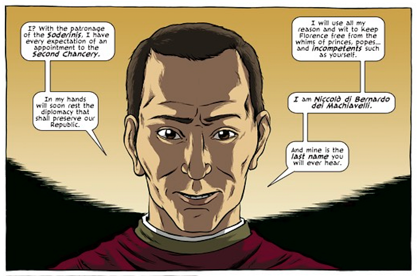 Writing for comic books involves a combination of visual storytelling and script writing. Dialogue by Fred Van Lente.