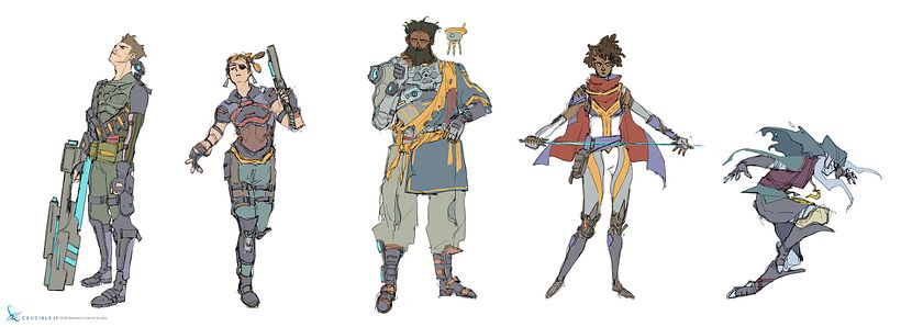 Amazon Games Studios | Crucible character artworks 1