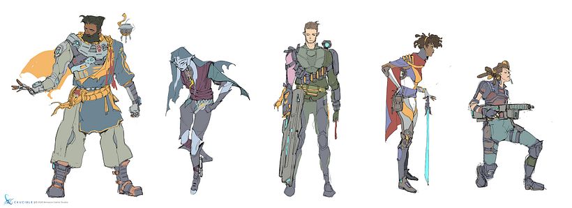 Amazon Games Studios | Crucible character artworks 2