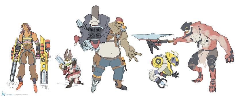 Amazon Games Studios | Crucible character artworks 4