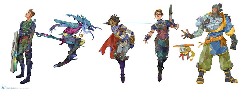 Amazon Games Studios | Crucible character artworks 8