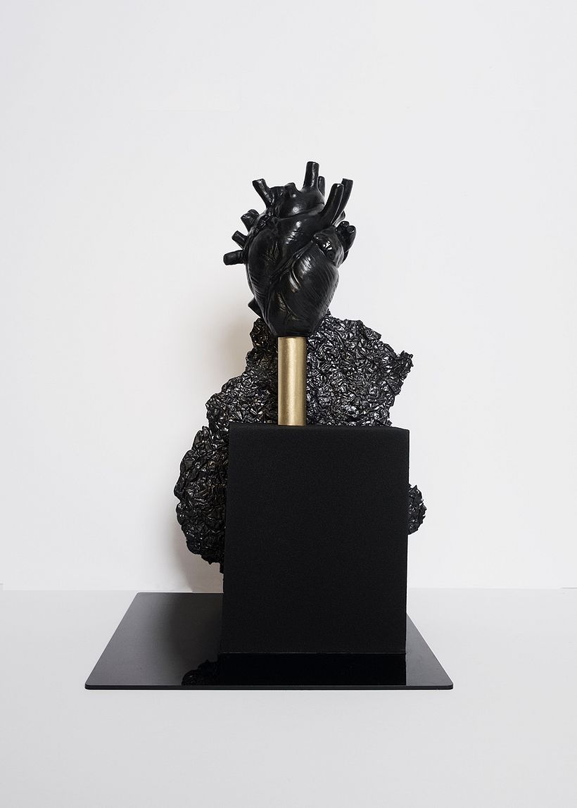Sculptural Heart Cake - Kunstleitung