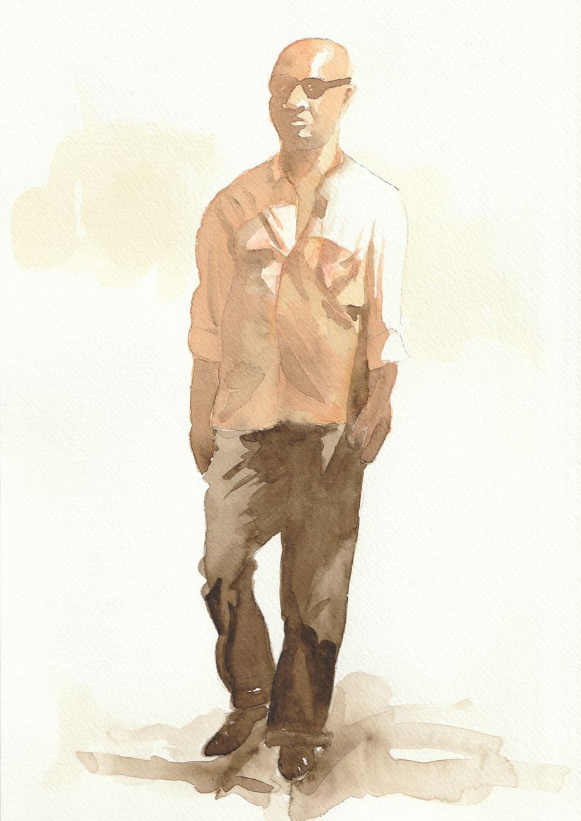 My project for course: Sketching People with Watercolor 1