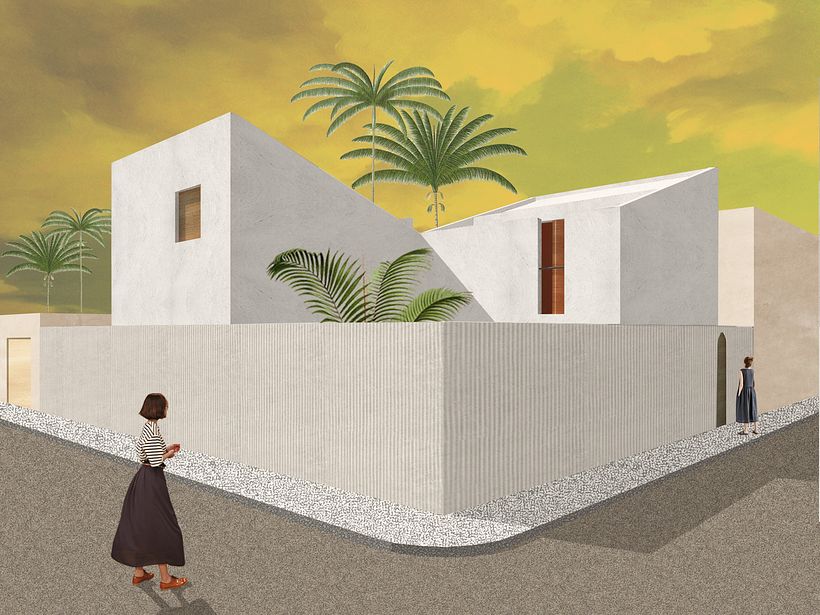 collage vista exterior