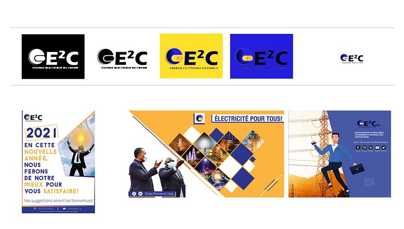 déclinaisons de logo et poster officiel de la EEC