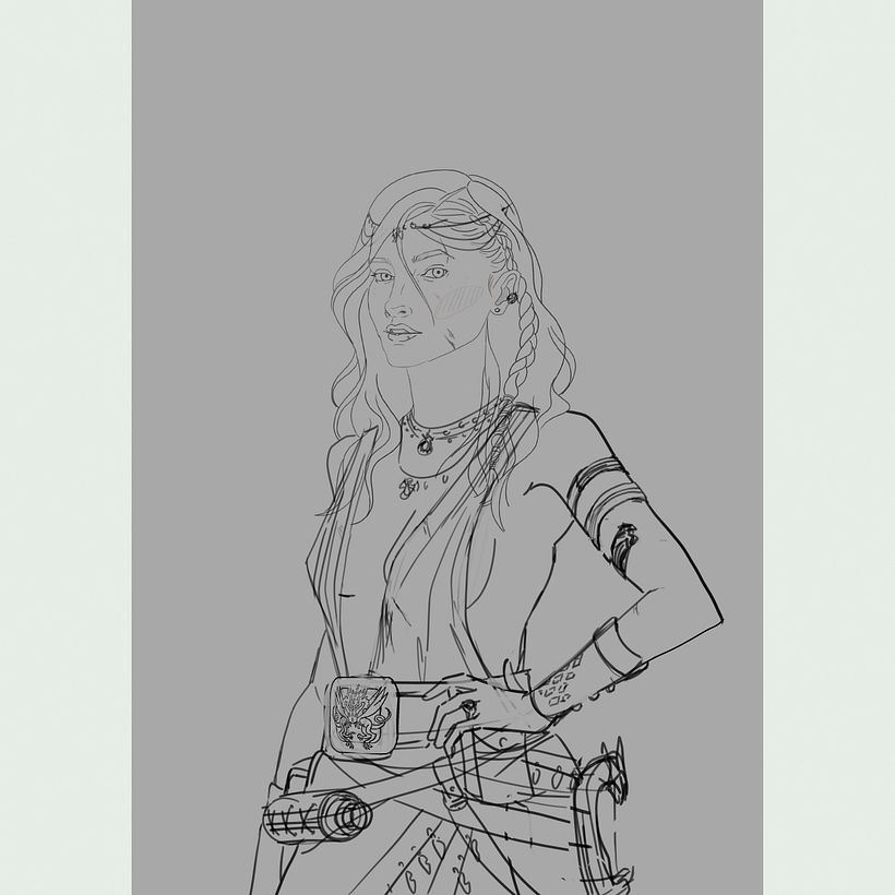 Sketch and Some Lines