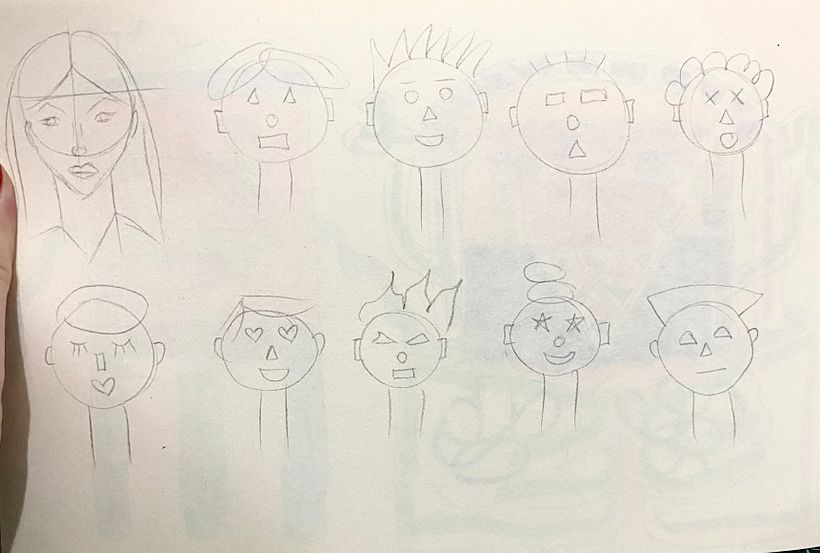 Experimentando aplicar as formas geométricas